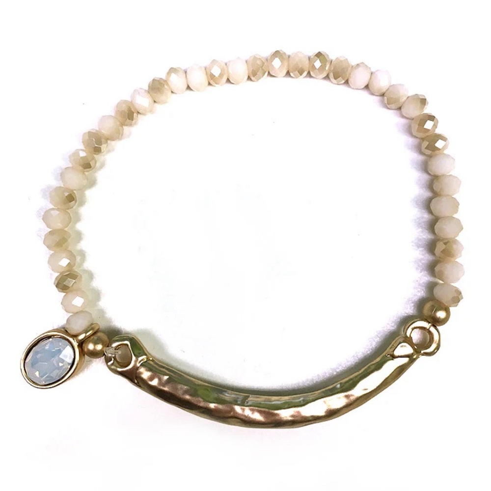 Tias Place CRYSTAL BRACELET WITH DROP